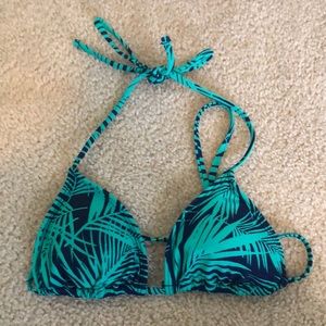 Forever 21 palm leaf bikini top